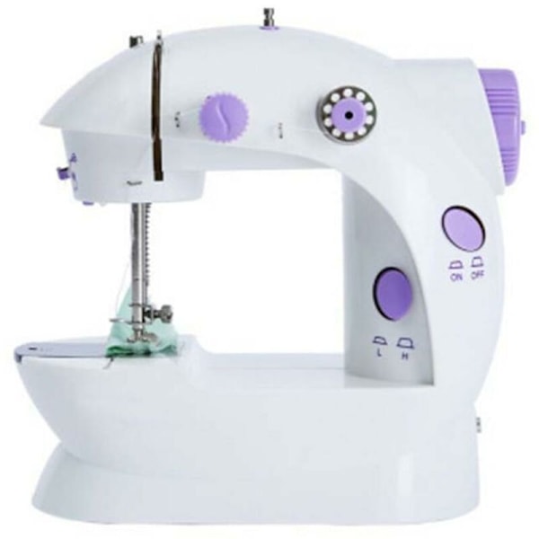 Elektrisk Mini Sy Maskin, Resesymaskin, Bärbar Elektrisk Handsymaskin Hemmabruk DIY med MODOU