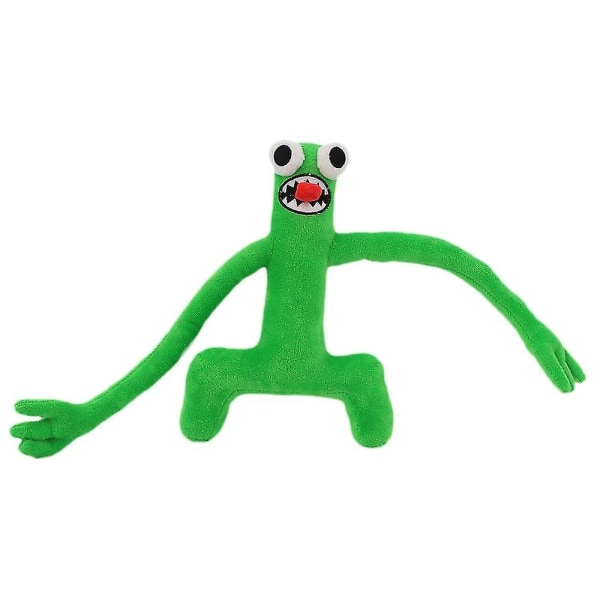 Ro-blox Rainbow Friends Plyschdocka Tecknad nime Spelkaraktär Kawaii Grön Blå Monster Mjuka gosedjur Leksaker för barn - Perfet A