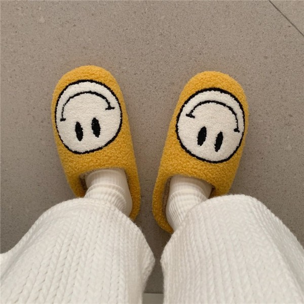 Smiley Women Winter Warm Tossut mustat black EU Size 41-42