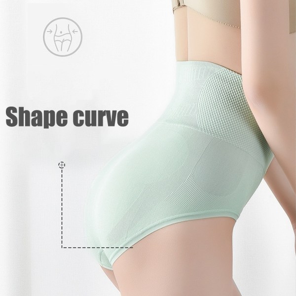 Dame High Waist Shapewear Trusser Butt Lifter Slank Sømløs skin