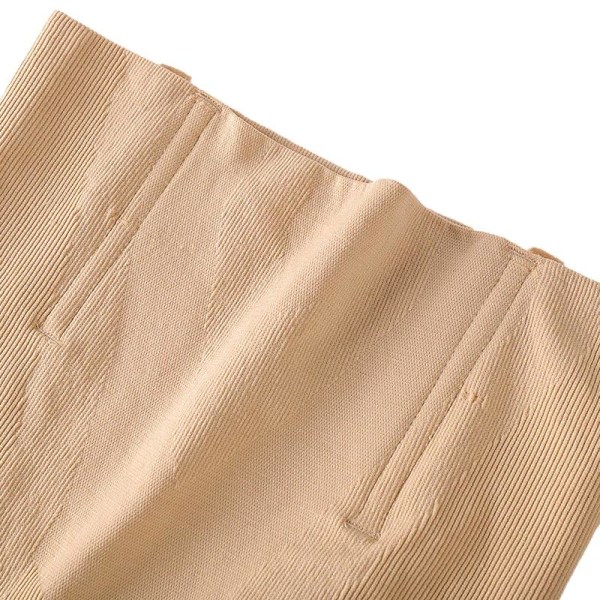 Shapewear Shorts, Høj idja - Beige M