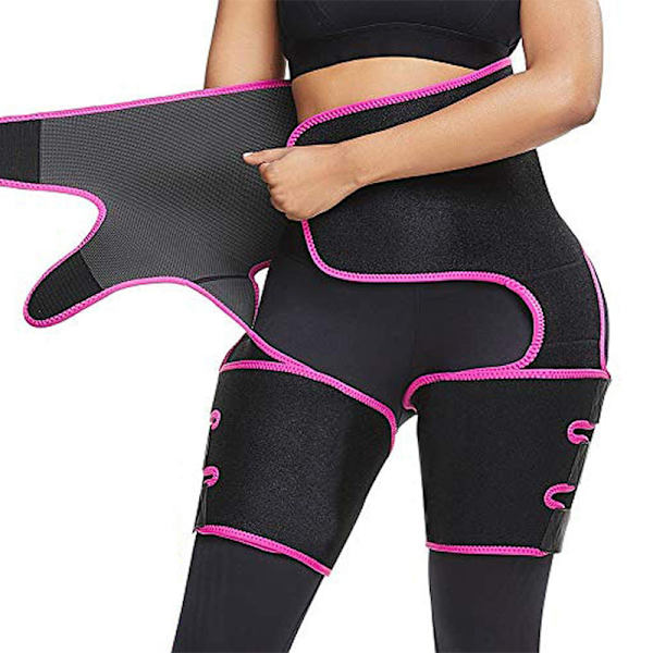 Waist trainer för kvinnor, 3 i 1 midjelårtrimmer och viktminskning för träning