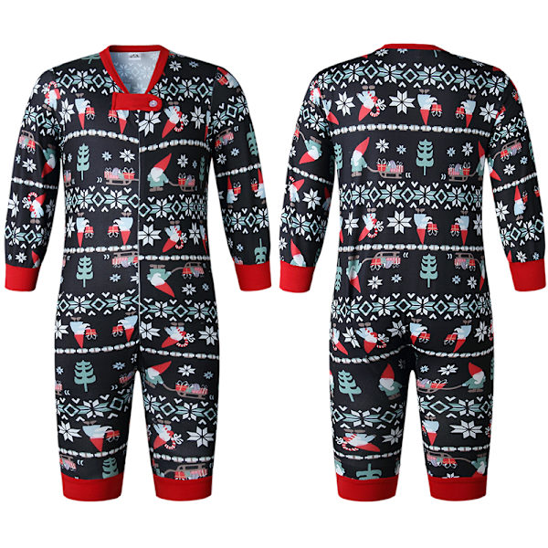 Vuxen Barn Familj Matchande Jul Pyjamas Xmas Nattkläder Pyjamas PJs Set Baby 9-12 Month