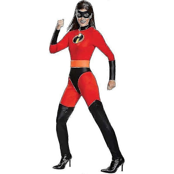 The Incredibles Kostymdräkt Halloweenfest Karneval Hög Kvalitet woman woman 190