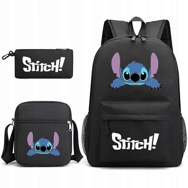 Skolesekk A4 USB Stor Stitch Lilo[YDE]