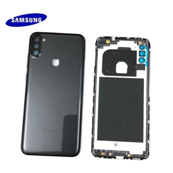 Samsung Galaxy A 11 Batteri Cover - Sort