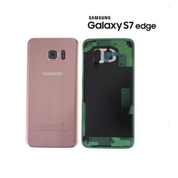 Samsung Galaxy S 7 Edge Bakglas - Rosa