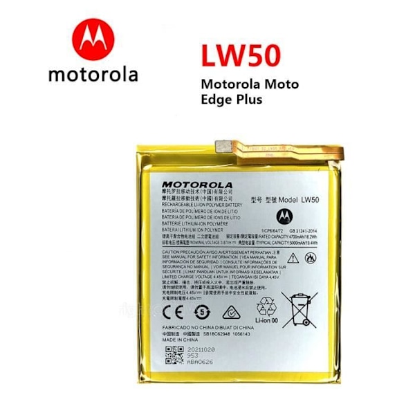 Motorola Moto Edge Plus batteri