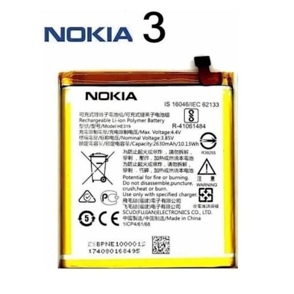 Nokia HE 319 batteri