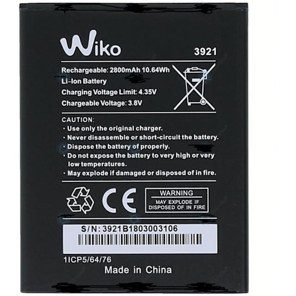 Batteri Wiko Lenny 5