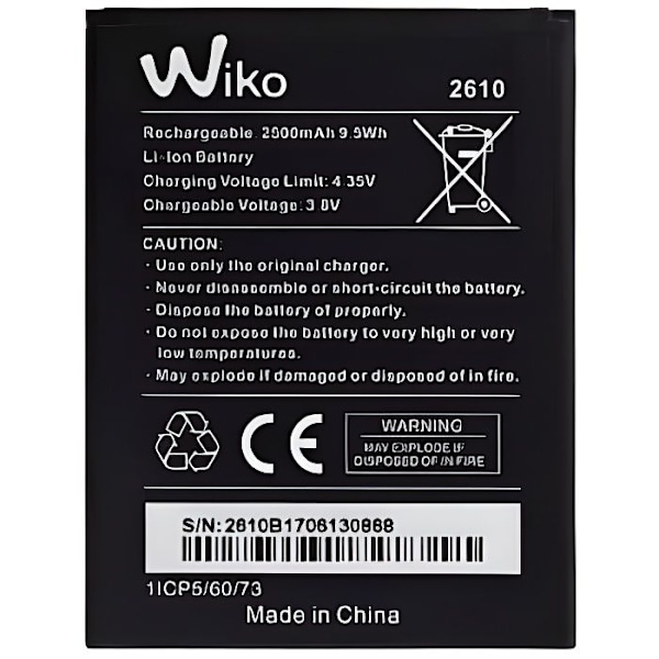 Wiko Y 60 batteri