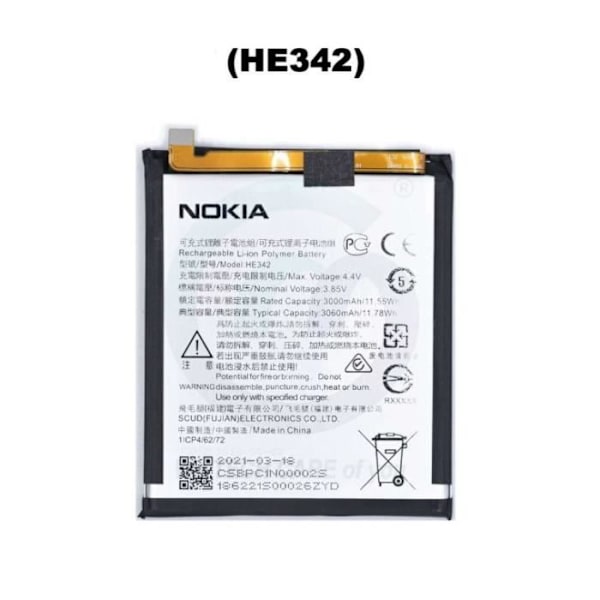 Nokia HE 342 batteri