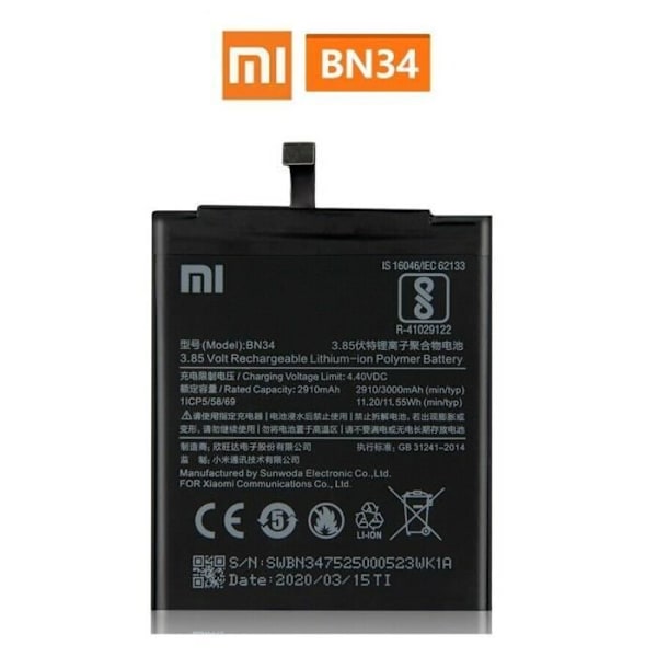 Batteri Xiaomi BN 34