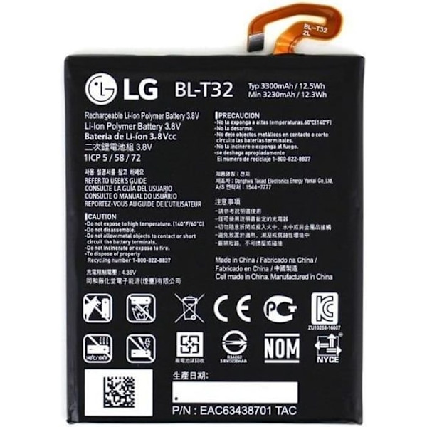 LG G6 Batteri - Original LG Batteri - BL-T32