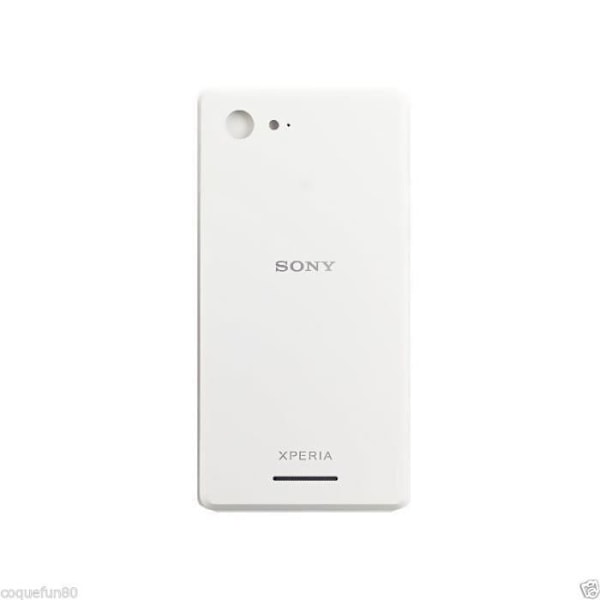 Sony Xperia E 3 battericover - hvid farve