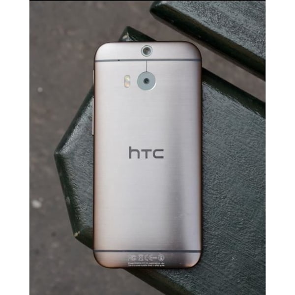 Batteri Cover / Bagcover HTC One M 8 - Guld