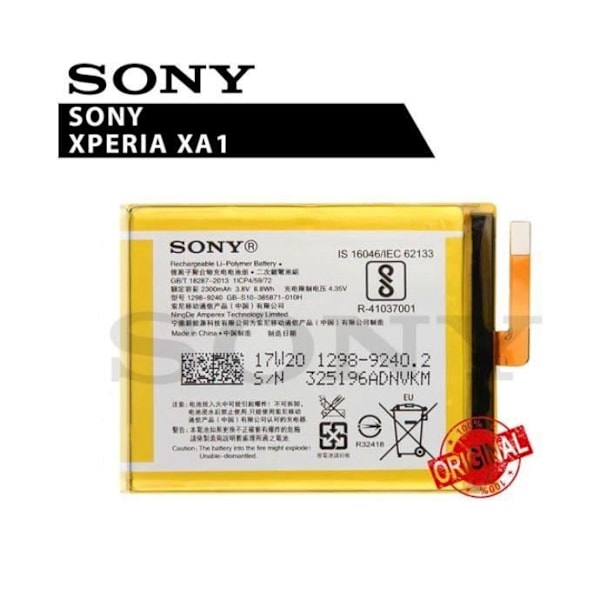 Sony XA 1 batteri