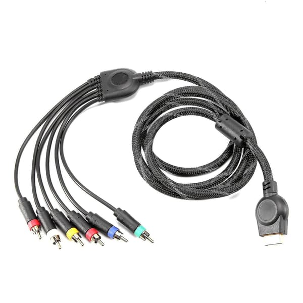 Lämplig för PS2/PS3 komponentkabel 1,8 m Lämplig för PS 2/3 högupplöst spelkabeltillbehör