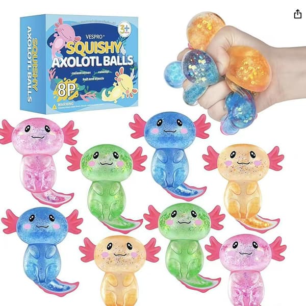 8-delad Mystery Box, Blind Box Maltsocker, Kreativ Långsam-återfjädring Squishy, ​​Party Gåva, 8 Stresslindring