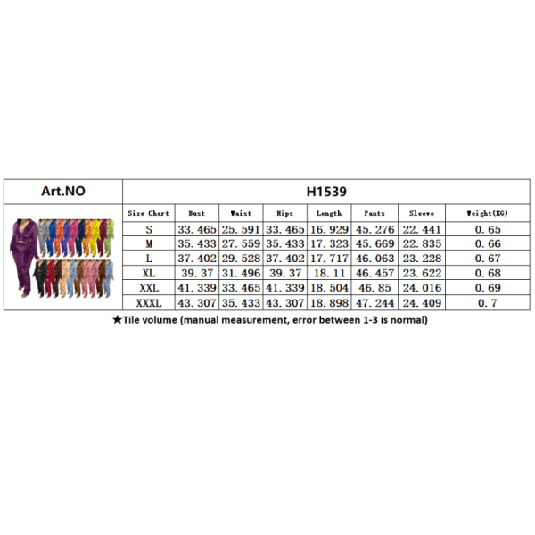 Damer i enfärgad enfärgad plisserad dragkedja med huva med huva elastiska midjebyxor Casual Varm höst/vinter set grey xl