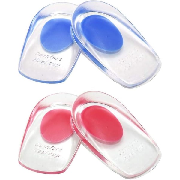 Hälkudde Silikon Hälkudde Transparent hälkudde Unisex blue A] Small Size