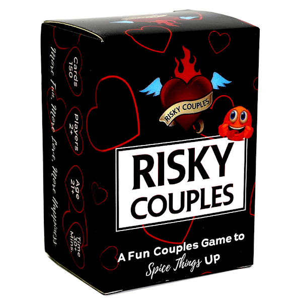 Spelkortslek - Vuxen Roligt Parspel - Risky Couple