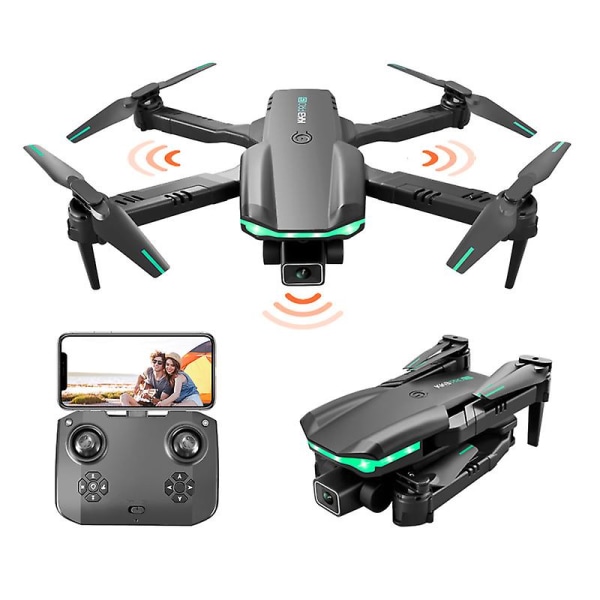 2022 Ny dubbelkamera med drone , Wifi Fpv Quadcopter med höjdhållningsfunktion 1 battery
