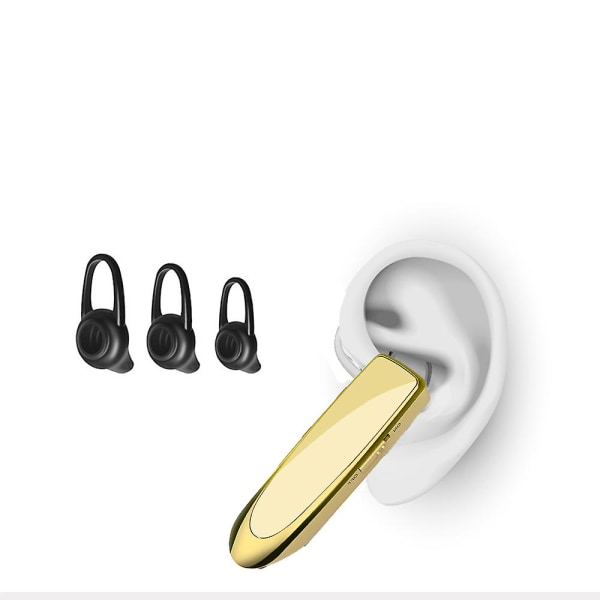 Bluetooth headset v4.1 Trådlöst lyftheadset 24 timmars körning hörlurar 30 dagars passningstid med brusreducerande mikrofonheadset black