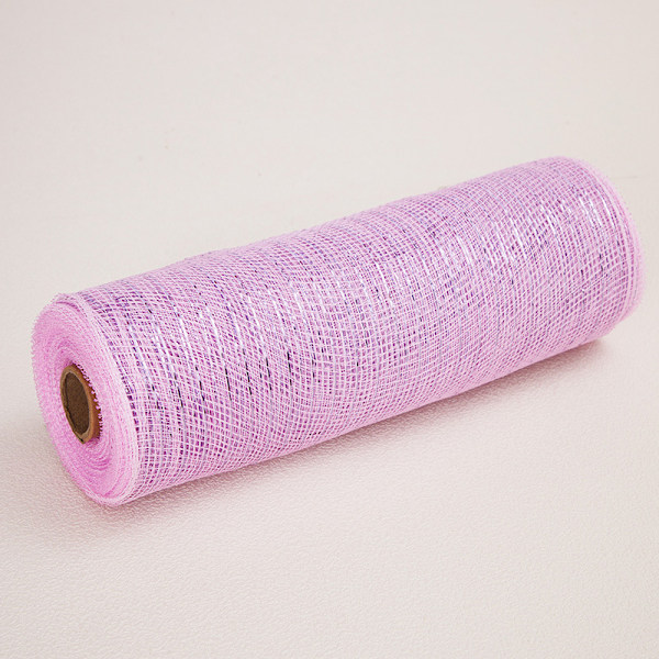 1 rullar 10 tum Yard påsknätband poly jute nätband DIY hantverk dekor Milk white