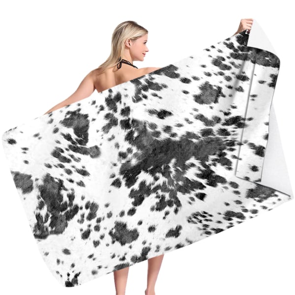 Casual strandhandduk med print i hawaiiansk stil 160*80cm