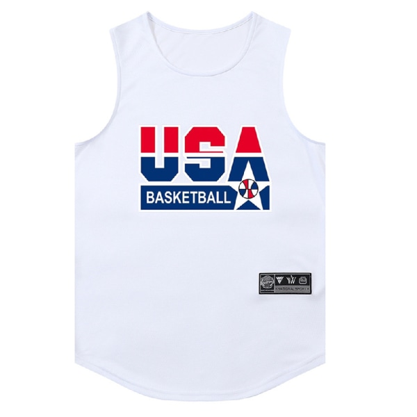 American Basketball Training Linne white S(35-45KG)