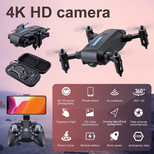 2020 nya m9 pro quadcopter hd drönare 4k drone proffsig drönare med lång batteritid mini hopfällbar drone fjärrkontroll 1battery 