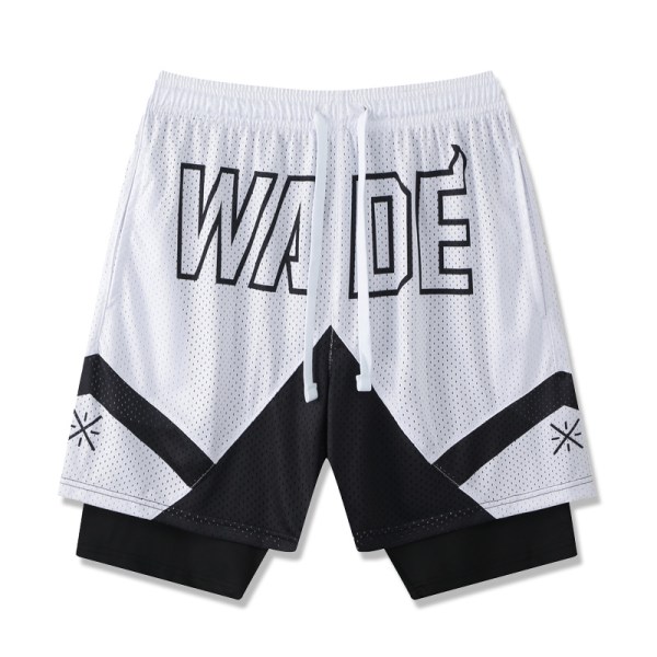 WADE Basketshorts träningslöparbyxor sportbyxor snabbtorkande och andas XL