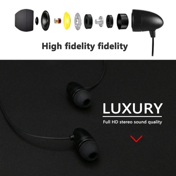Bluetooth -hörlurar, Bluetooth 4.0 trådlöst halsbandsheadset med infällbara öronsnäckor blue