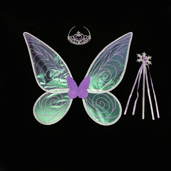Butterfly Wings Angel Wings Set Holiday Party Makeup Kostym rekvisita