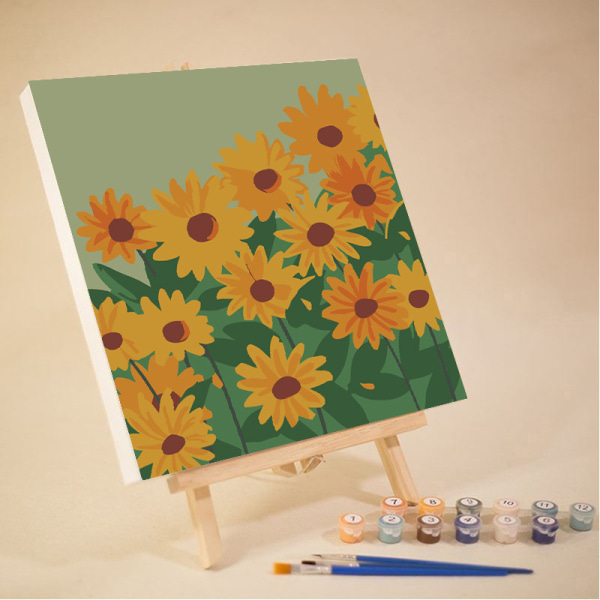Paint by Numbers Kit för vuxna - Måla Konst och hantverk för åldrarna 10 och uppåt 30*30cm