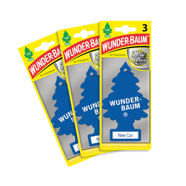 New Car Scent Wunderbaum - 3-pack