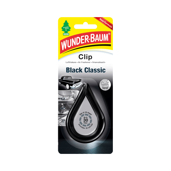 Wunder Baum Clip -  Black Classic