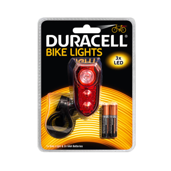 Bike Light Back Oval - Duracell