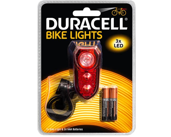 Bike Light Back Oval - Duracell