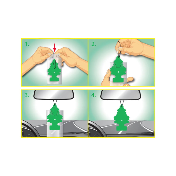 Wunderbaum 3-pack, Frosted Pine WunderBaum