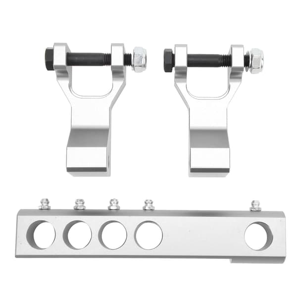 ATV Front Rear Lowering Kit Adjustable Replacement for Banshee 350 YFZ350 Warrior 350 YFM350X Silver