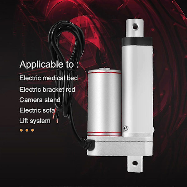 2025 High-Torque 50mm Slaglængde Lineær Aktuator til 24V Systemer