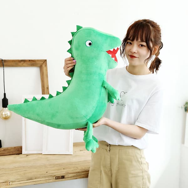 48cm Dinosaur Peppa Pig Anime Vihreä Pehmolelu