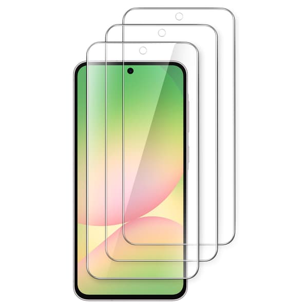 3-Pack Samsung A57 Screen Protector in Premium Tempered Glass
