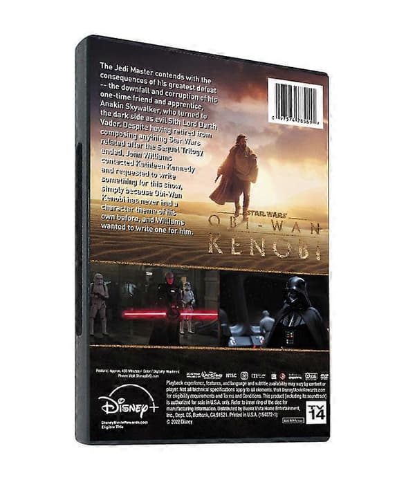 Star Wars: Obi-Wan Kenobi sæson 1 DVD, 2-disc sæt, Ewan McGregor, engelsk lyd