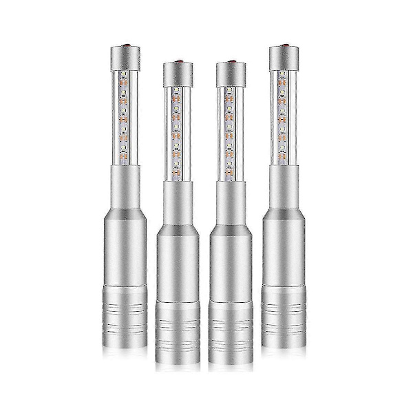 4 kpl LED-strobovalot pullolle, ladattavat samppanjapullon tarjoiluvalot
