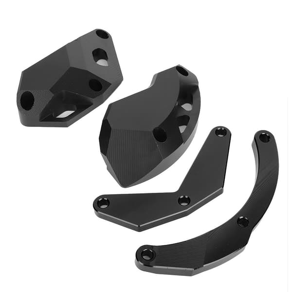 Kawasaki Ninja ZX-10R 11-17 Motorcycle Frame Slider Crash Pad Protector Black