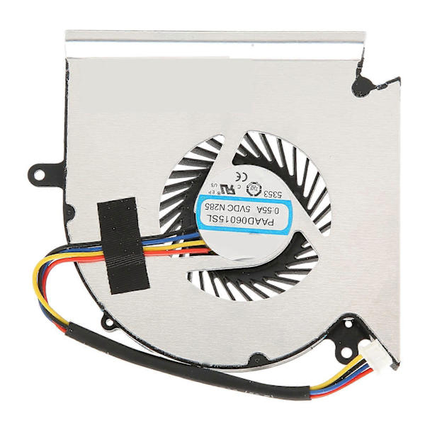 CPU GPU Køleventilator Udskiftning Kompatibel med MSI GE75 GP75 GL75 WE75 GE63 GP63 GL63 GV63 GE73 GL73VR 4 Pin DC 5V 0.55A GPU Ventilator GPU Ventilator Solid Normal