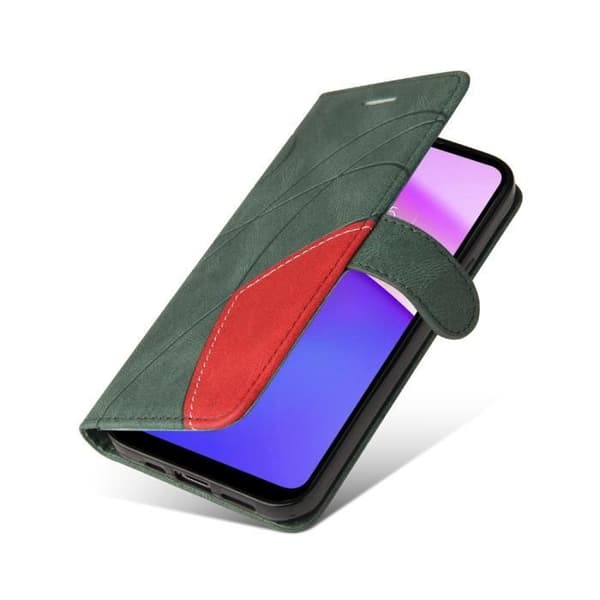 Motorola Moto E20 E30 E40 Plånboksfodral Fodral Skyddsfodral för Motorola Moto E20 E30 E40 Skyddsfodral Grön